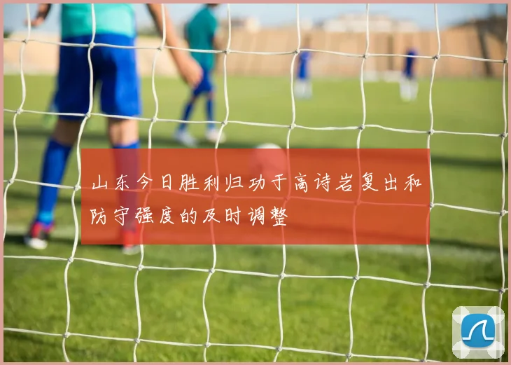 山东今日胜利归功于高诗岩复出和防守强度的及时调整